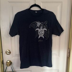 Men's Blue Graphic T-Shirt